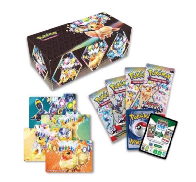 Pokemon Prismatic Evolutions Surprise Box w/ Mystery Promo Sealed Ships Today | eBay Pokemon Prismatic Evolutions Surprise Box w/ Mystery Promo Sealed Ships Today | eBay