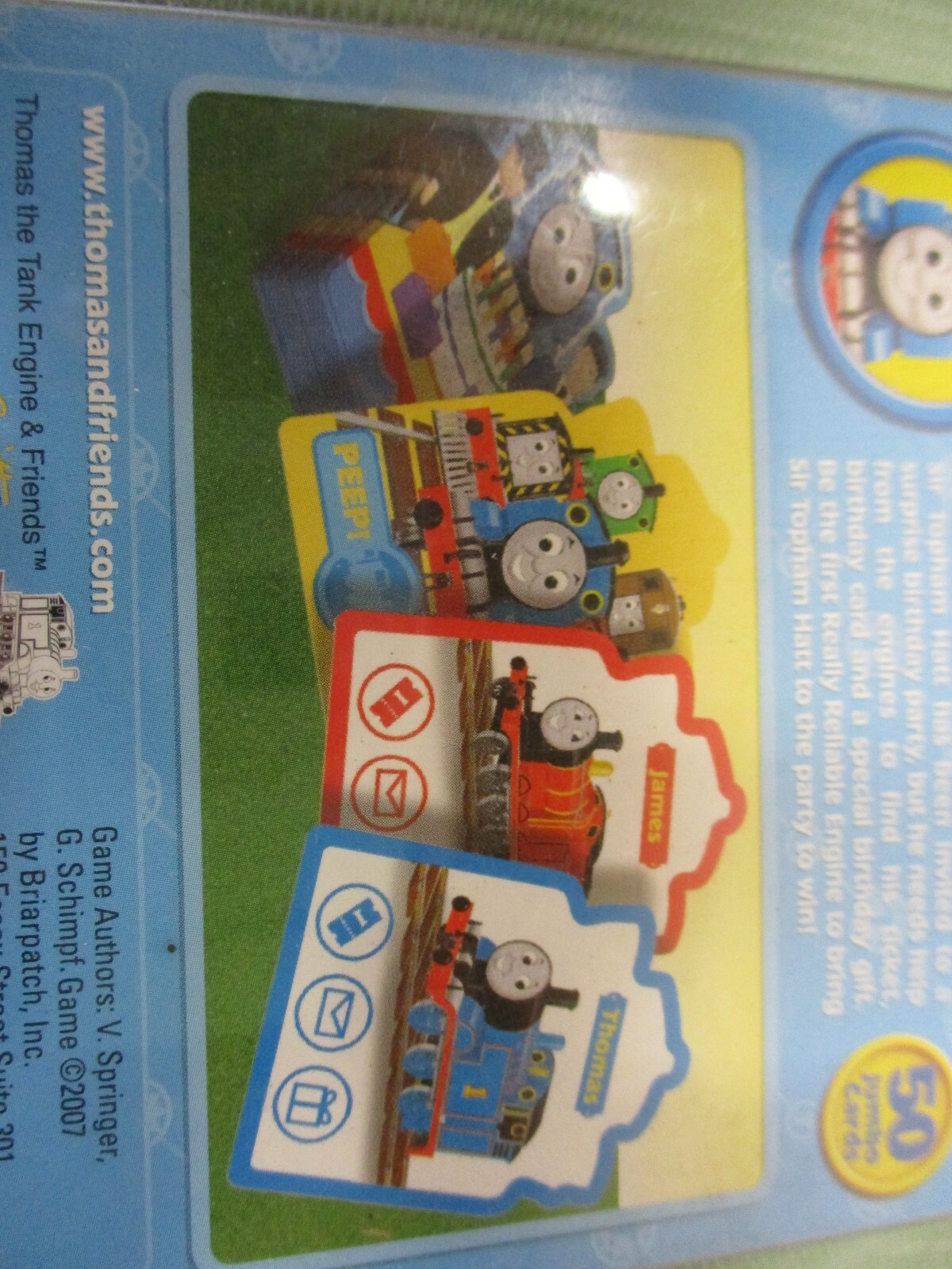 Thomas the Train Birthday Surprise Jumbo Cards Television Show Percy James  761707083108 | eBay