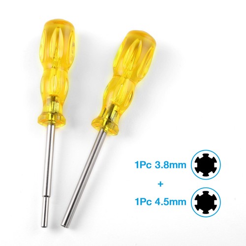 3,8mm + 4,5mm Schraubendreher Bit für NES SNES N64 Game Boy Nintendo Security Tool - Bild 5 von 10
