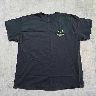Travis Scott x Cactus Jack Shirt Size XL Mens Black Green