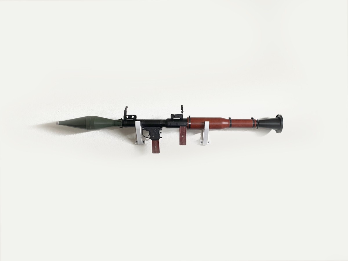 WHITE - Wall Mount for 1:1 RPG-7 | Man Cave Essentials | eBay