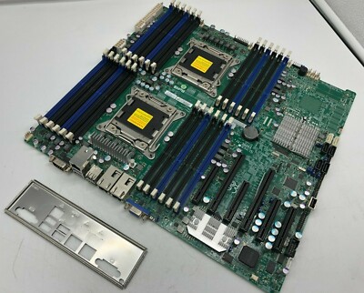 Supermicro X9DRE-TF+  REV:1.02 DDR3 - E-ATX - Sockel 2011 - mit I/O Shield #MX8