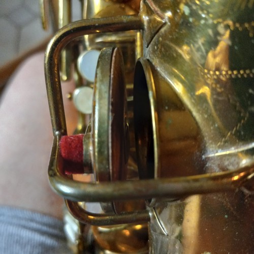 Conn Brass Chu Berry New Wonder Era Tuner Neck Rolled tone holes Case All Origi - Bild 9 von 20
