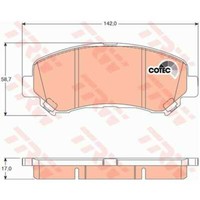 Trw BremsbeläGe BremsklöTze FüR Nissan Qashqai +2 I J10 JJ10 2.0 1.6 X-Trail T31