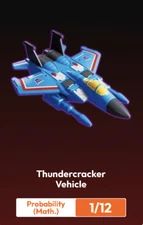 Blokees Transformers Defender Version 01 Mini Model Kit Thundercracker Vhcl 1/12