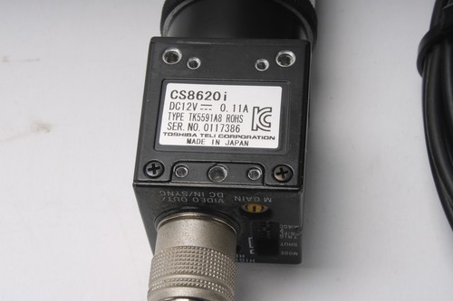 Toshiba Teli CS8620i CCD Camera With Fujinon 1:1.6/35mm HF35HA-1B Lens - Picture 5 of 5