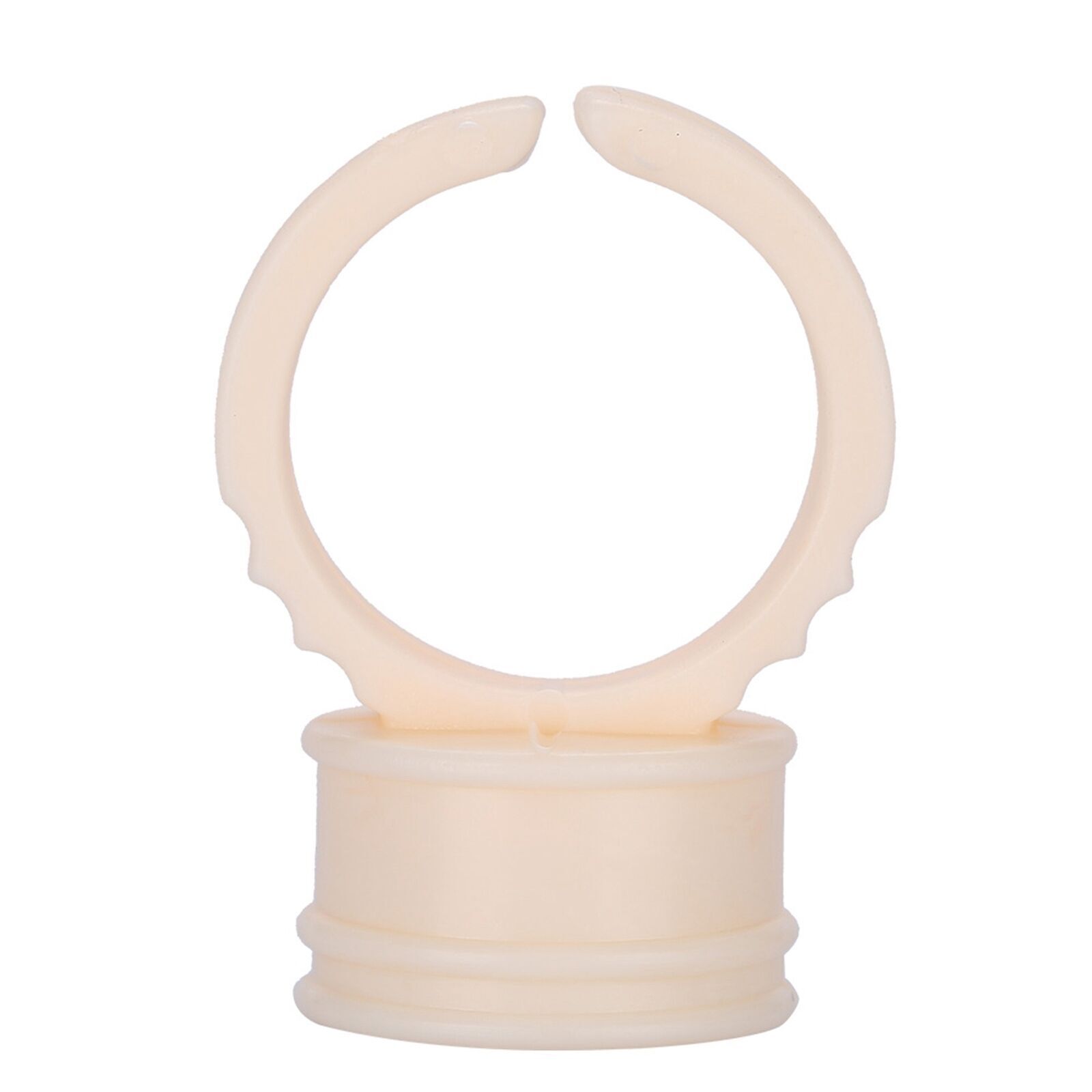 100Pcs Eyebrow Tattoo Ring Cup Microblading Pigment Glue Holder M
