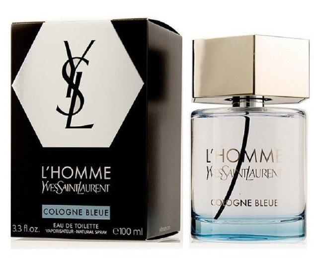 YSL L'HOMME COLOGNE BLEUE * Yves Saint Laurent 3.3 oz / 100 ml EDT Men Spray | eBay
