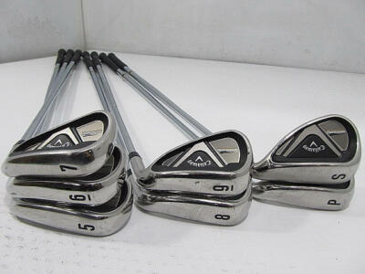 Golf Iron Set Callaway Warbird 2019 Original Steel Uni-Flex 7pcs 5