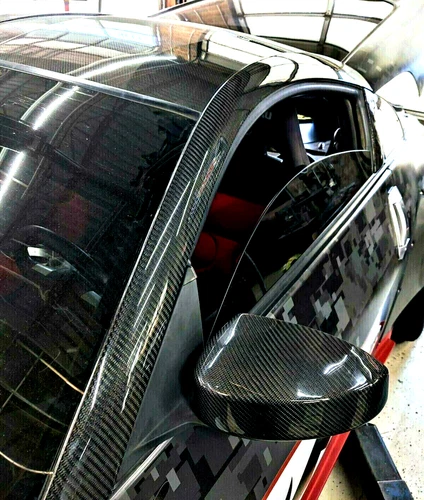 CARBON FIBER MIRROR COVERS CAPS FITS 350Z 03-04-05-06-07-08  / 2003-2008