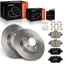 A-Premium Rear 276mm Brake Discs & Brake Pads for Mercedes-Benz A-Class W176