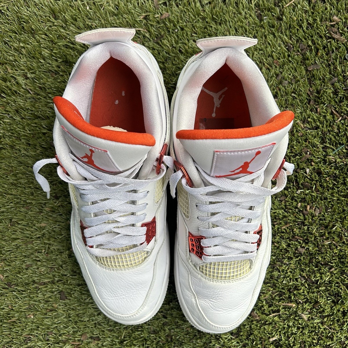 metallic red 4s footlocker