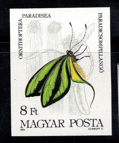 Ungarn 1984 Mi. 3687 B Neu ** 100% 8 Ft, Paradiesschmetterling