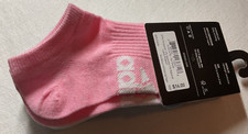 ADIDAS GIRLS NO SHOW SOCKS 6 SIZE 13C-4Y PASTELS NIP