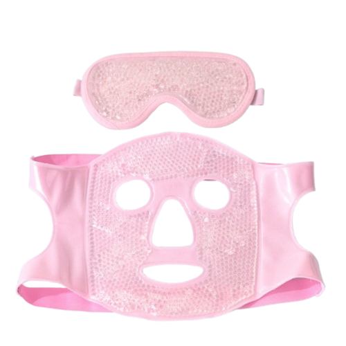 Cooling Sleep Mask Ice Gel Face Mask Gel Beads Eye Mask Face Skin Care Unisex - Picture 11 of 23