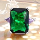 BRAND NEW 11 CT Emerald Cut Ring~Size 7~Includes Gift Bag~Absolute Perfection! — photo 1