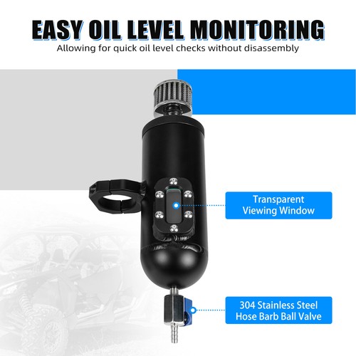 NICECNC Catch Can Oil Tank Kit For Can-Am Maverick X3 Max RR R Turbo 2017-2023 - Picture 3 of 12