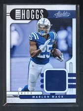 Marlon Mack 2019 Absolute Ball Hoggs Relic