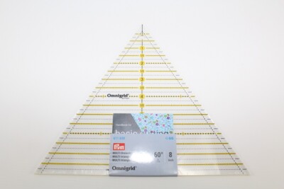 Patchwork-Lineal 60° Dreieck Multi 8 inch Art.-Nr. 611658