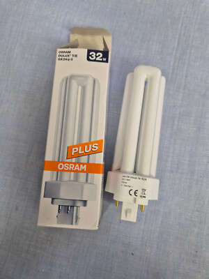 Osram Kompaktleuchtstofflampe Dulux T/E Plus 32W 840 Neutralweiß 4000K GX24q-3