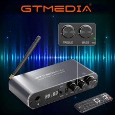GTMEDIA A6 Bluetooth 5.1 Receiver Transmitter Bass Hi-Fi Audio Adapter Coaxial