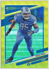 2021 Panini Donruss - Romeo Okwara - Detroit Lions - HOLO GOLD - #178