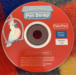 Fisher Price Time To Play Pet Shop Cd Rom 1996 Guc No Original Case Ebay Fisher Price Time To Play Pet Shop Cd Rom 1996 Guc No Original Case Ebay