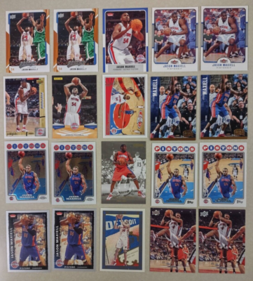 20 Card Lot of JASON MAXWELL NBA Pistons A must have for any