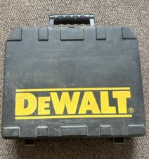 Dewalt tough case empty used condition metal closures 