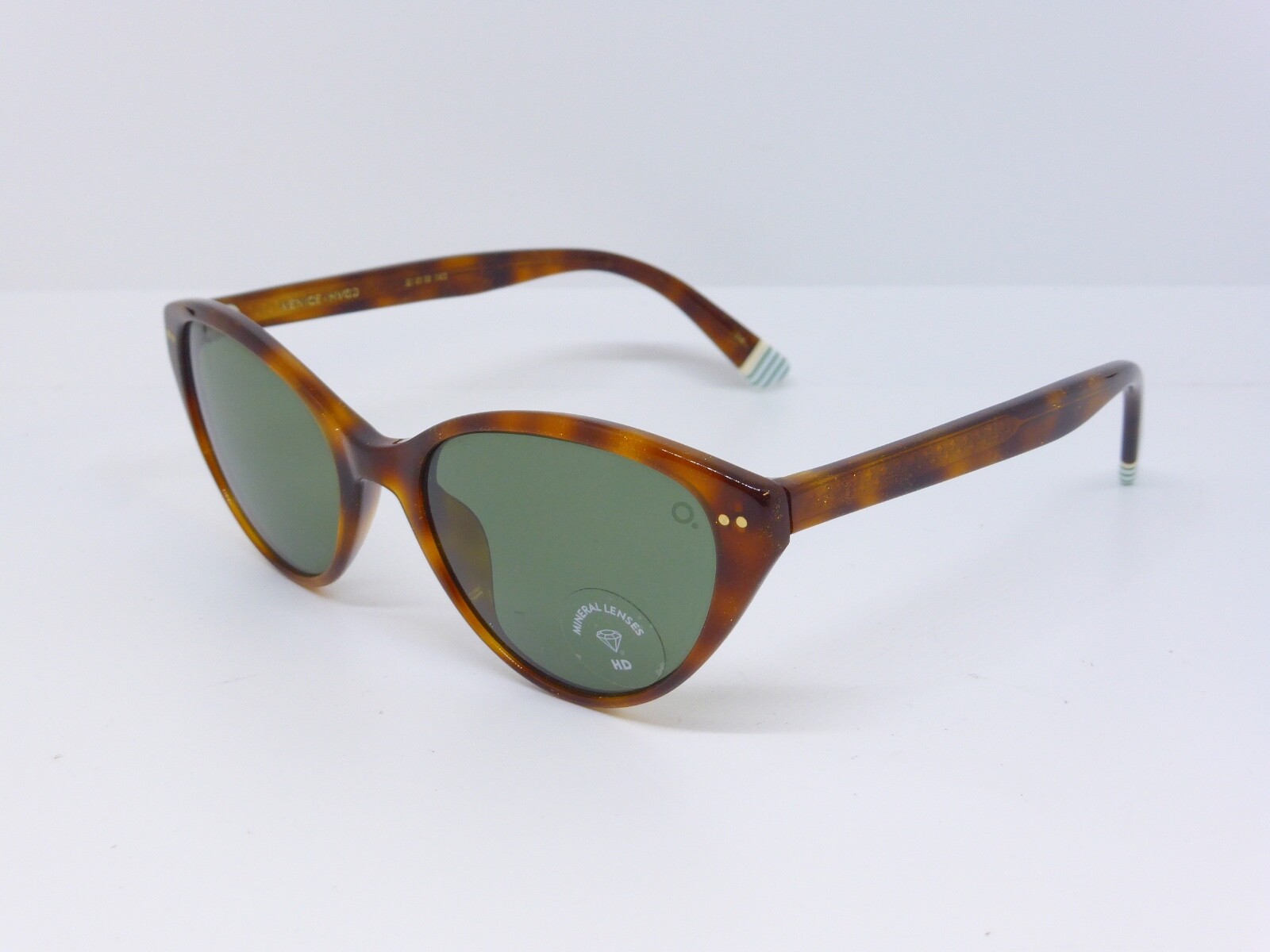 Etnia Barcelona VENICE HVGD 51-18 Havana w/Green lens Vintage Collection