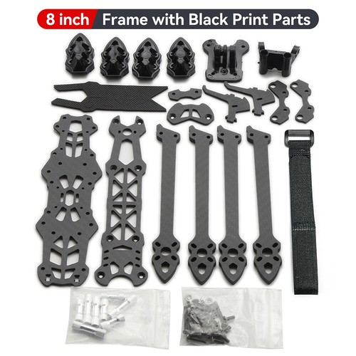 9IMOD 7" FPV Racing Drone Frame Kit Carbon Fiber 295mm RC Quadcopter Frame Kit - Picture 28 of 31