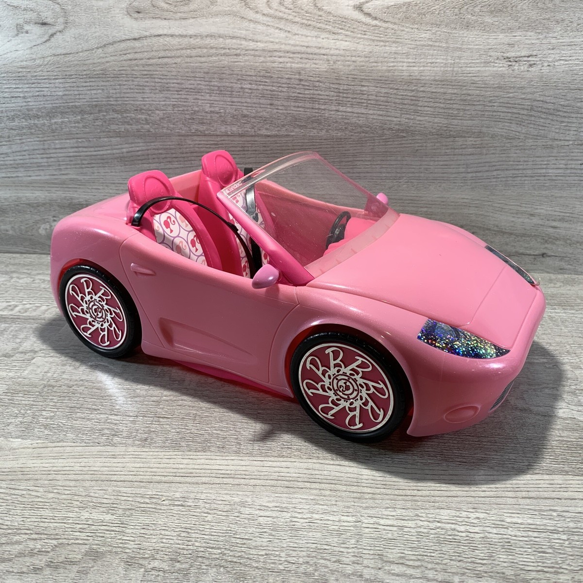 Pink Corvette Carro Barbie Real Carro Convertible Barbie Glam