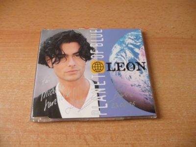 Maxi CD Leon - Planet of blue - 1996 - signiert