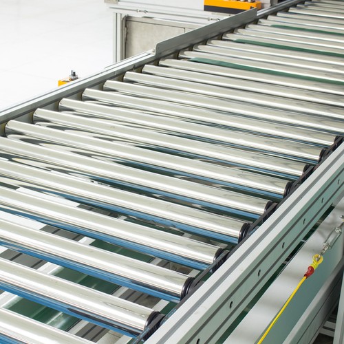 2pcs 1"x8" Stainless Steel Gravity Conveyor Roller Transmission Galvanized End - Picture 5 of 5