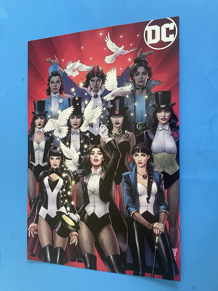PÓSTER PIN UP DC COMICS ZATANNA EL MAGO A TRAVÉS DE LOS AÑOS NUEVO. Foto 2 de 3