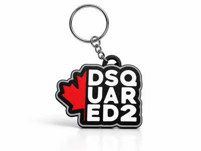 DSQUARED-inspired 3D Printed Keychain Key Ring Charm Bag Backpack Gift