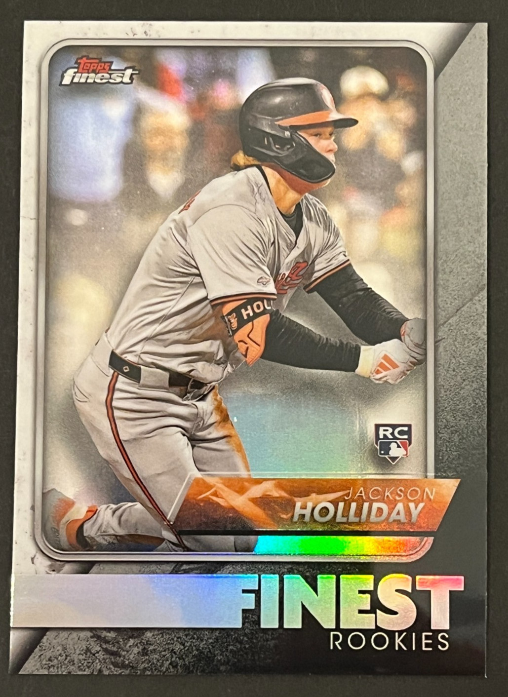 2024 Topps Finest Jackson Holliday #FRD-20 Refractor RC Finest Rookies