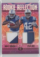 2018 Illusions Rookie Reflection Daurice Fountain Nyheim Hines Dual Patch i6j