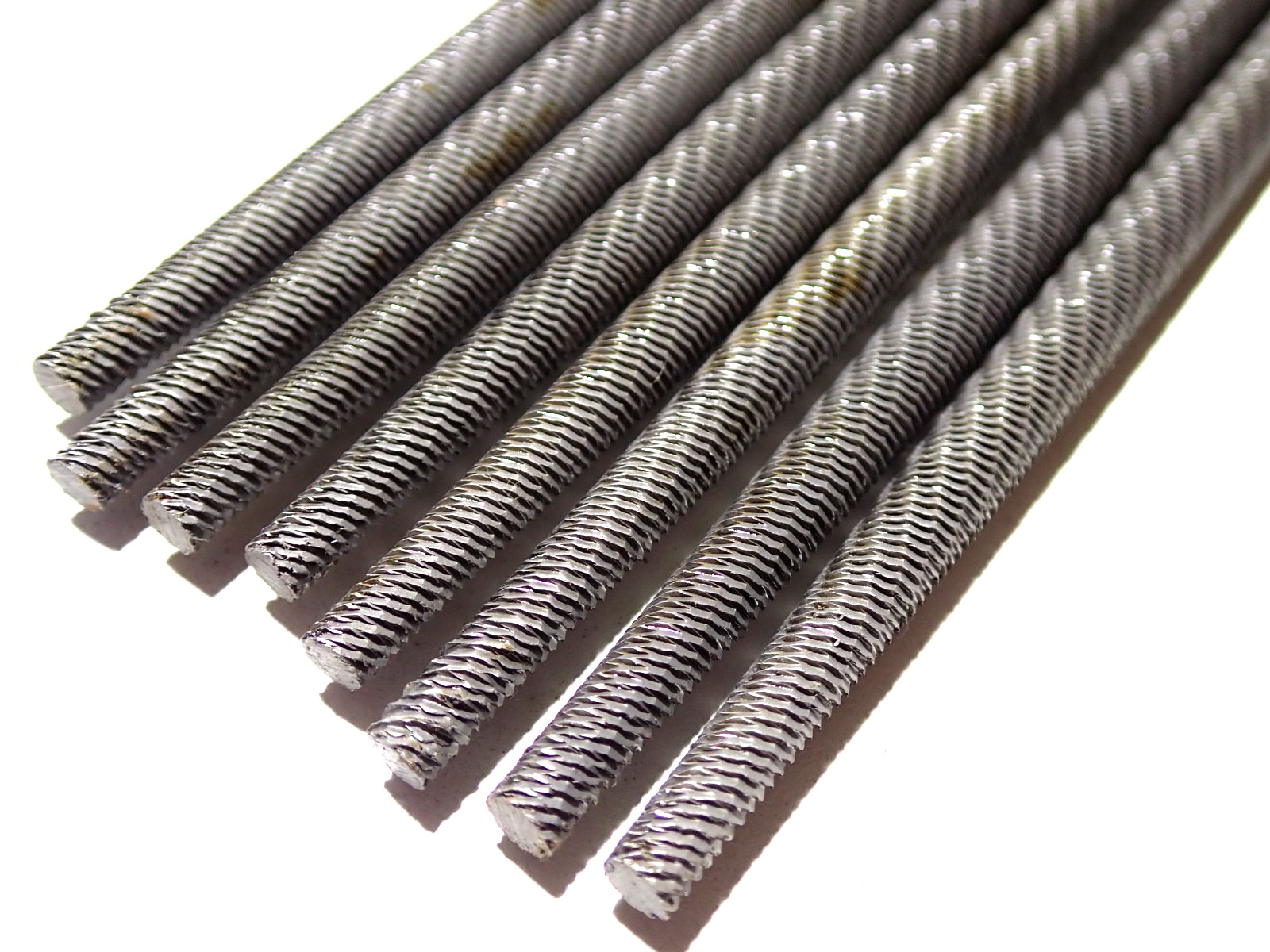 Nicholson 10" ROUND BASTARD FILE Lot of 8 NEW