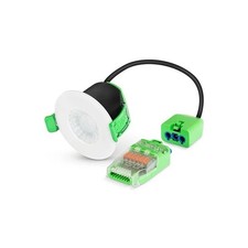 Fire Rated Multi-Wattage LED Downlights JCC X50 with SILVER BEZEL/ORIGINAL BOX