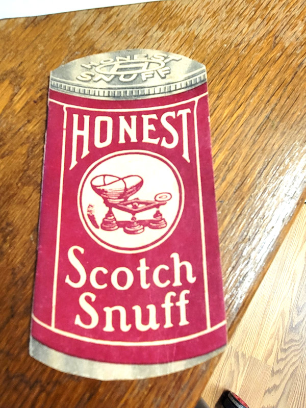 1947 1948 Honest Scotch Snuff Advertising Booklet Unused NICE