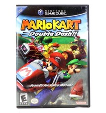 Mario Kart Double Dash GC Case and Manual W/Inserts - Auth Good Cond