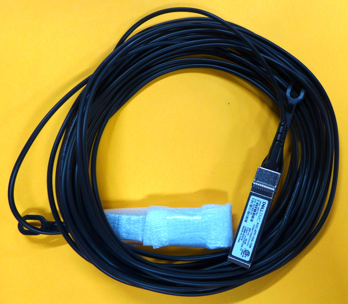 NEW Dell AOC-SFP-10G-10M Active Optical Cable FCBG110SD1C10-FC MT7R2