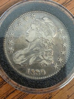 1830 Capped Bust Half Dollar NO RESERVE! 99 CENTS!