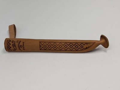 Vintage J Marttiini Finland Leather Puukko Knife Sheath 12  Nordic Scandinavian