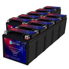 Mighty Max YTZ7S -12 Volt 6 AH, 130 CCA SLA AGM Motorcycle Battery - Pack of 10