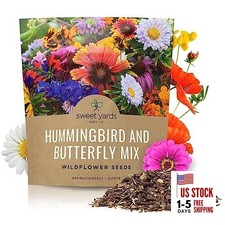 Wildflower Seeds Butterfly and Humming Bird Mix - Large Packet 7,500+ 1 Ounce 316.00 per gallon