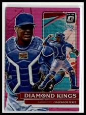 Salvador Perez 2022 Donruss Holo Pink #9 Kansas City Royals