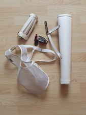 Lederköcher Armschutz Brustschutz Fingerschutz für Bogenschießen