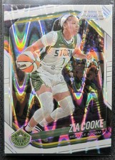 2025 Panini WNBA Prizm White Seismic #110 Zia Cooke Seattle Storm NM Pack Fresh!